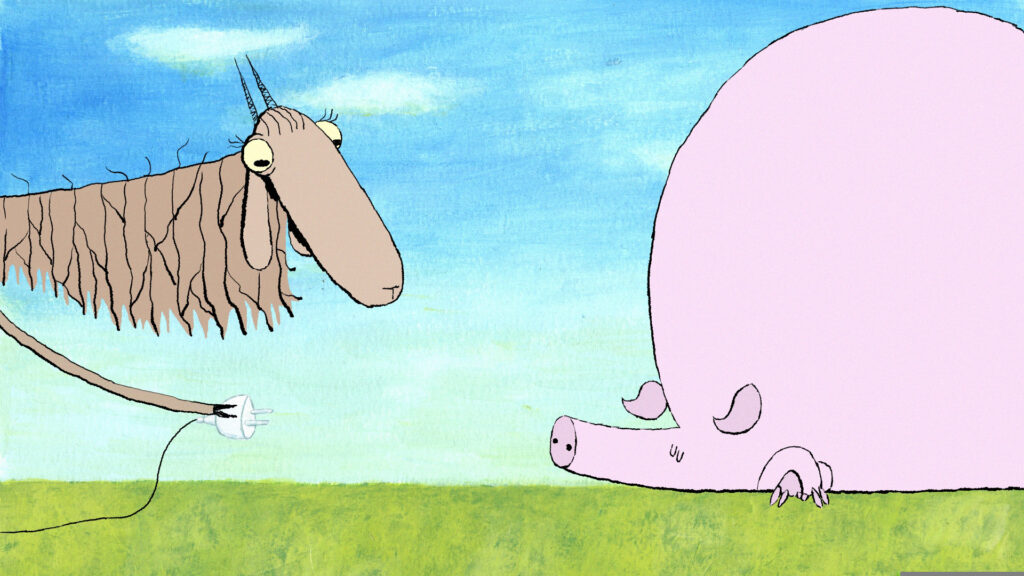 Bild aus dem Film "Pig".